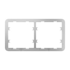 Рамка для двох вимикачів/розеток Ajax Frame (2 seats) (52188.141.NC) Рамка для двох вимикачів/розеток Ajax Frame (2 seats) (52188.141.NC)