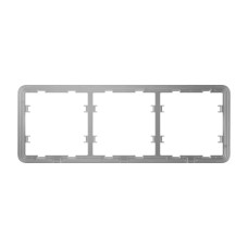 Рамка для 3-х вимикачів/розеток Ajax Frame (3 seats) (52189.141.NC) Рамка для 3-х вимикачів/розеток Ajax Frame (3 seats) (52189.141.NC)
