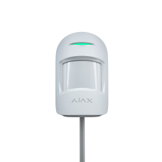 Дротовий датчик руху Ajax Superior MotionProtect Fibra White (44405.09.WH1) Дротовий датчик руху Ajax Superior MotionProtect Fibra White (44405.09.WH1)