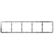 Рамка для 5-х вимикачів/розеток Ajax Frame (5 seats) (52348.141.NC)