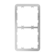 Рамка для двох вимикачів/розеток Ajax Frame (2 seats) vertical (83430.141.NC) Рамка для двох вимикачів/розеток Ajax Frame (2 seats) vertical (83430.141.NC)