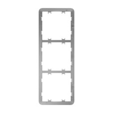 Рамка для 3-х вимикачів/розеток Ajax Frame (3 seats) vertical (83431.141.NC) Рамка для 3-х вимикачів/розеток Ajax Frame (3 seats) vertical (83431.141.NC)