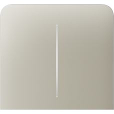 Бічна кнопка для двоклавішного вимикача Ajax SideButton (2-gang) vertical Ivory (83439.143.IV) Бічна кнопка для двоклавішного вимикача Ajax SideButton (2-gang) vertical Ivory (83439.143.IV)