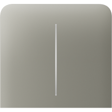 Бічна кнопка для двоклавішного вимикача Ajax SideButton (2-gang) vertical Olive (83440.143.OL)