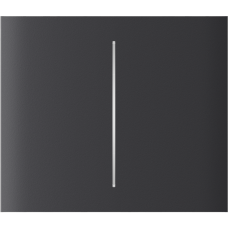 Центральна кнопка для двоклавішного вимикача Ajax CenterButton (2-gang) vertical Graphite (83445.140.GP)