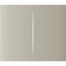 Центральна кнопка для двоклавішного вимикача Ajax CenterButton (2-gang) vertical Ivory (83447.140.IV)