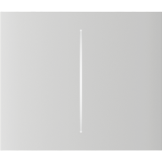 Центральна кнопка для двоклавішного вимикача Ajax CenterButton (2-gang) vertical White (83442.140.WH)