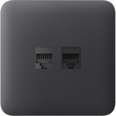 Передня панель для вбудованої інтернет-розетки Ajax SoloCover (LAN) Graphite (126191.317.GP) Передня панель для вбудованої інтернет-розетки Ajax SoloCover (LAN) Graphite (126191.317.GP)