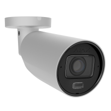 Дротова IP-камера відеоспостереження Ajax BulletCam HLVF (5 Mp) White (126277.217.WH1) Дротова IP-камера відеоспостереження Ajax BulletCam HLVF (5 Mp) White (126277.217.WH1)