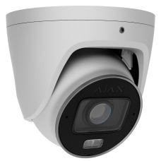 Дротова IP-камера відеоспостереження Ajax TurretCam HLVF (8 Mp) White (126283.197.WH1) Дротова IP-камера відеоспостереження Ajax TurretCam HLVF (8 Mp) White (126283.197.WH1)