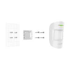 Кріпильна панель Ajax SmartBracket для MotionProtect, CombiProtect White (9638.09.WH) Кріпильна панель Ajax SmartBracket для MotionProtect, CombiProtect White (9638.09.WH)