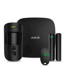 Комплект охоронної сигналізації Ajax HDR StarterKit Cam Plus Black (117596.66.BL1)