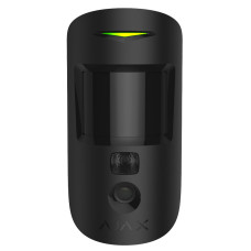 Бездротовий датчик руху Ajax HDR MotionCam Black (117743.307.BL1)