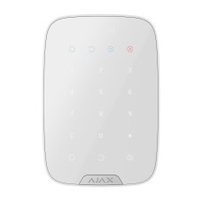Бездротова сенсорна клавіатура Ajax KeyPad S Plus White (70224.83.WH1)