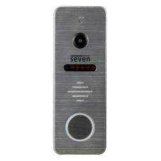 Вызывная панель домофона SEVEN CP-7504 FHD silver Вызывная панель домофона SEVEN CP-7504 FHD silver