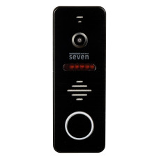 Вызывная панель домофона SEVEN CP-7504 FHD black Вызывная панель домофона SEVEN CP-7504 FHD black