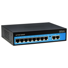PoE коммутатор 8 портов SEVEN P-7328G (POE: 8, UP: 2G) PoE коммутатор 8 портов SEVEN P-7328G (POE: 8, UP: 2G)