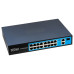PoE коммутатор 16 портов SEVEN P-73216G-SFP (POE: 16, UP: 2G+1SFP) PoE коммутатор 16 портов SEVEN P-73216G-SFP (POE: 16, UP: 2G+1SFP)