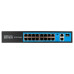 PoE коммутатор 16 портов SEVEN P-73216G-SFP (POE: 16, UP: 2G+1SFP) PoE коммутатор 16 портов SEVEN P-73216G-SFP (POE: 16, UP: 2G+1SFP)