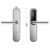 Умный дверной биометрический замок SEVEN LOCK SL-7768BF silver