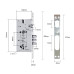 Врезная часть SEVEN LOCK 6085 Врезная часть SEVEN LOCK 6085