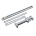 Доводчик двери врезной 35-65 кг SEVEN DC-7746 silver Доводчик двери врезной 35-65 кг SEVEN DC-7746 silver