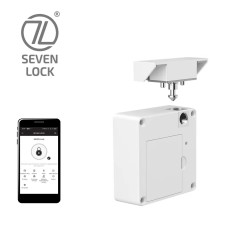Мебельный RFID замок SEVEN LOCK SL-7733B Bluetooth white Мебельный RFID замок SEVEN LOCK SL-7733B Bluetooth white