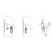 Умный дверной электромоторный замок SEVEN LOCK SL-7772BM Умный дверной электромоторный замок SEVEN LOCK SL-7772BM