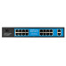 Облачно управляемый гигабитный 19-портовый PoE-коммутатор SEVEN GPS316 (Cloud POE: 16G, UP: 2G+1SFP) Облачно управляемый гигабитный 19-портовый PoE-коммутатор SEVEN GPS316 (Cloud POE: 16G, UP: 2G+1SFP)