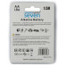 Батарейки SEVEN LR6 AA 1.5V 4 шт Батарейки SEVEN LR6 AA 1.5V 4 шт