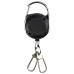 Брелок ретрактор SEVEN TBC-103 Black Брелок ретрактор SEVEN TBC-103 Black