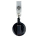 Брелок ретрактор SEVEN TBC-101 black Брелок ретрактор SEVEN TBC-101 black
