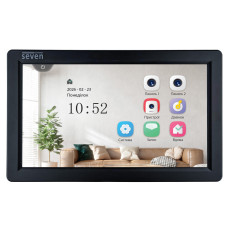 Видеодомофон 7 дюймов SEVEN DP-7570 FHD IPS black Видеодомофон 7 дюймов SEVEN DP-7570 FHD IPS black