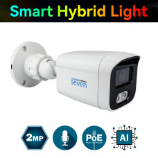 IP-видеокамера 2 Мп уличная SEVEN IP-1022PA white 2,8 мм IP-видеокамера 2 Мп уличная SEVEN IP-1022PA white 2,8 мм