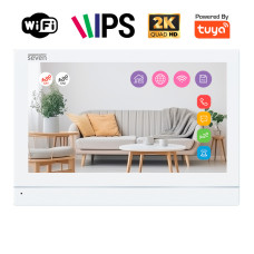 Видеодомофон 7 дюймов с Wi-Fi SEVEN DP-7576-W2K white Видеодомофон 7 дюймов с Wi-Fi SEVEN DP-7576-W2K white