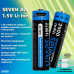 Аккумуляторная батарейка SEVEN AA 1.5V Li-ion 2 шт