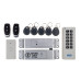 Беспроводной комплект контроля доступа с радиобрелками SEVEN LOCK SL-7708r black