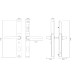 Умный дверной биометрический замок SEVEN LOCK SL-7763BF black