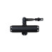 Доводчик двери от 75 до 100 кг SEVEN DC-7744HP black (с механизмом фиксации)
