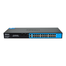 Облачно управляемый гигабитный 28-портовый PoE-коммутатор SEVEN GPS424 (Cloud POE: 24G, UP: 2G+2SFP)