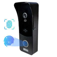 Вызывная панель домофона со встроенным контроллером SEVEN CP-7508 FHD black