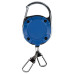 Брелок ретрактор SEVEN TBC-103 Blue