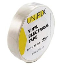 Iзоляцiйна стрiчка бiла 0.17х18 мм 25 м UNIFIX ETU-25W