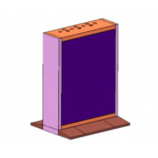55 "LCD Display Unit Modular Pedestal Bracket