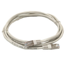 Патч-корд FTP, 0.5 м, кат. 5e, сірий Kingda PAFT4050