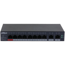 Комутатор 8 портів керований Dahua DH-CS4010-8GT-110 PoE