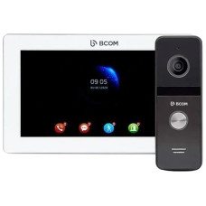 Комплект відеодомофона BCOM BD-770FHD/T White Kit