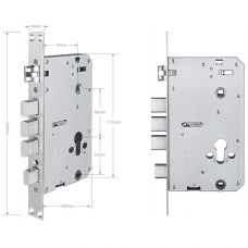 Врізна частина SEVEN LOCK 7068