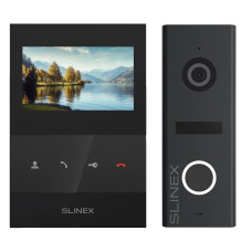Комплект відеодомофону Slinex SQ-04 Black + ML-17HR Graphite