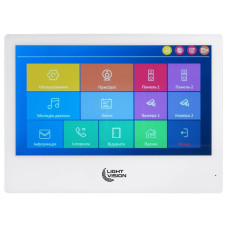 Відеодомофон Light Vision SINGAPORE WiFi FHD WHITE (AI) 10"